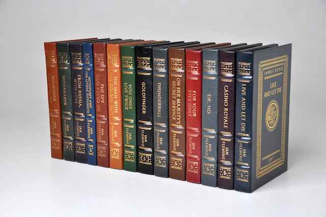 Fleming's Bond in leather bound Eaton Press Fleming's Bond in leather bound Eaton Press