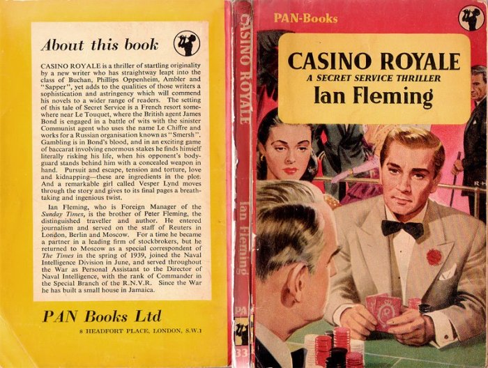 casino royale pan first UK paperback