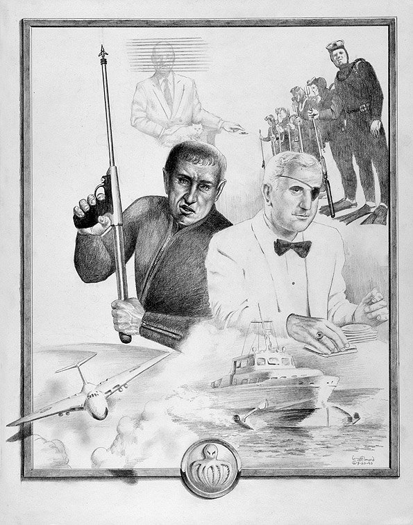 Emilio Largo - Illustration by George Almond