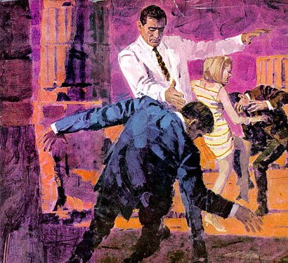 Artwork from the 1962 Swedish 1st Edition of TSWLM