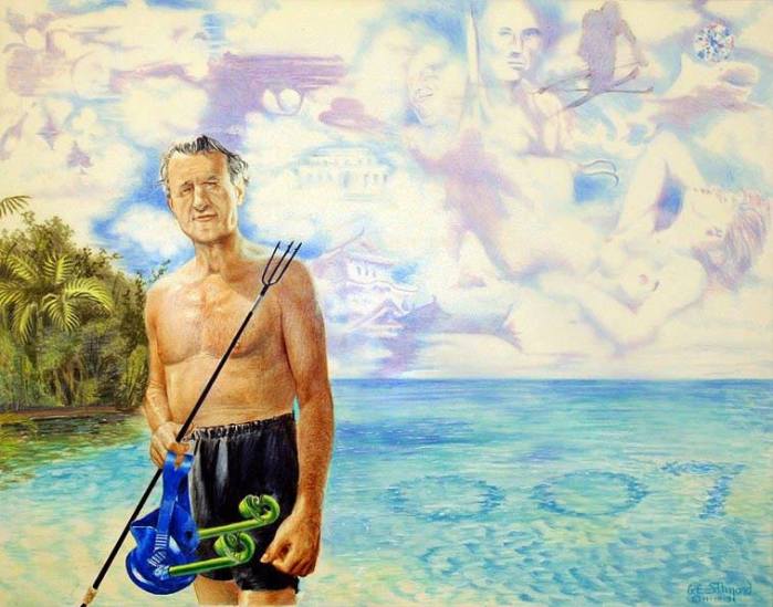 Ian Fleming by George Almond