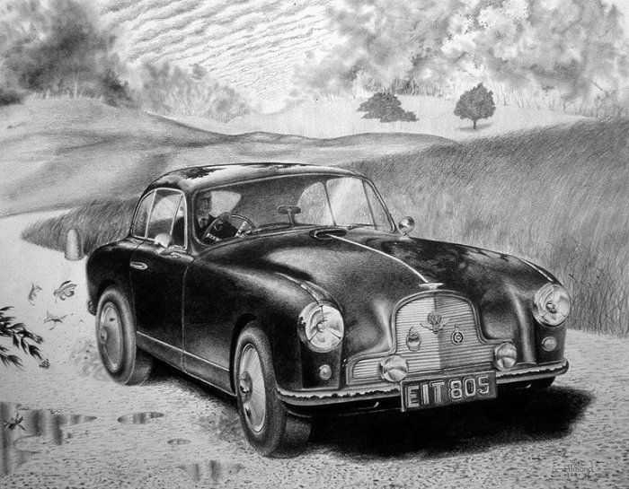 Illustration by George Almond; Courtesy of 007magazine.com