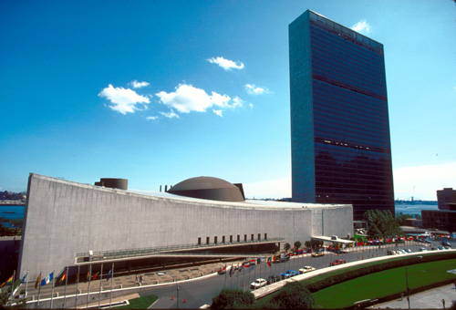 Le Corbusier’s UN Secretariat Building in New York.
