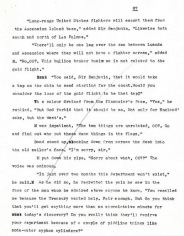 Part of the lost 'Per Fine Ounce' manuscript