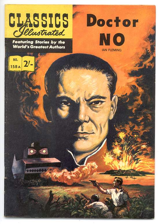 1962 Classics Illustrated version of Dr No 