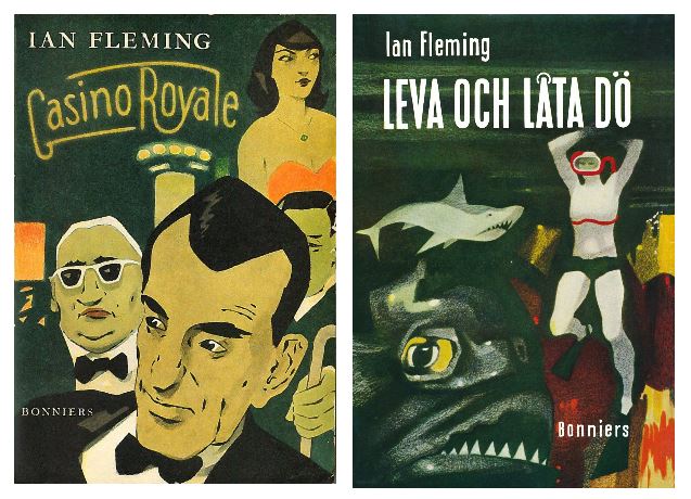Swedish James Bond first editions