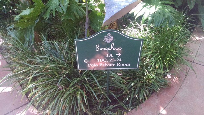 Beverly Hills Hotel - Bungalow Sign