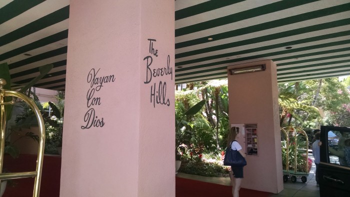 Beverly Hills Hotel - Entrance