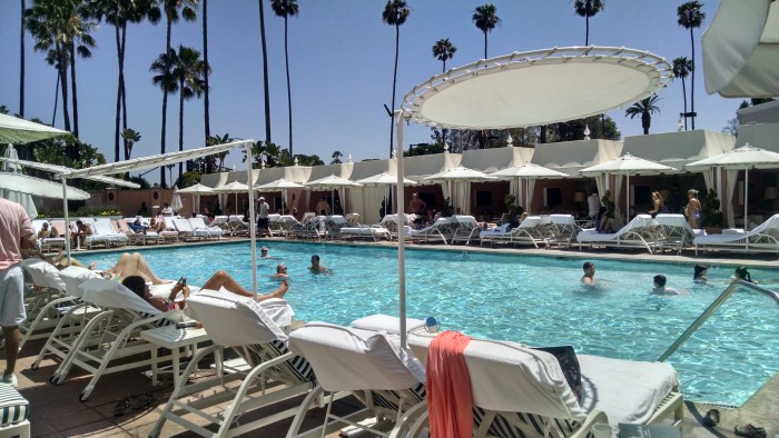 Beverly Hills Hotel Pool