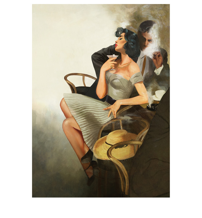 Folio Edition 'Casino Royale' [Illustration © Fay Dalton 2015]