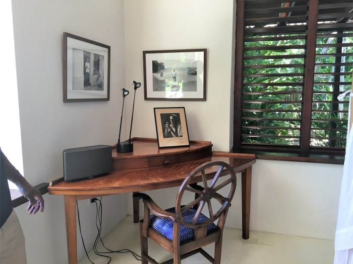 Fleming's Desk (Photo: ©Julian Parrott, 2017)
