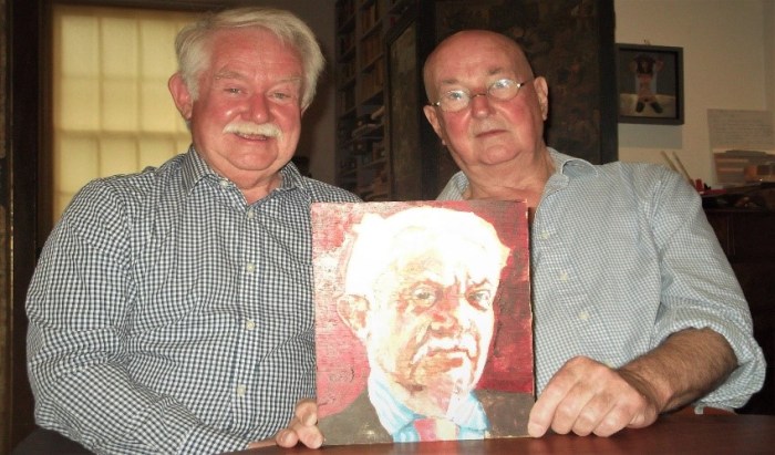 Mike Ripley and Reg Gadney