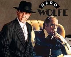 Timothy Hutton as Archie Goodwin and Maury Chaykin as Nero Wolfe