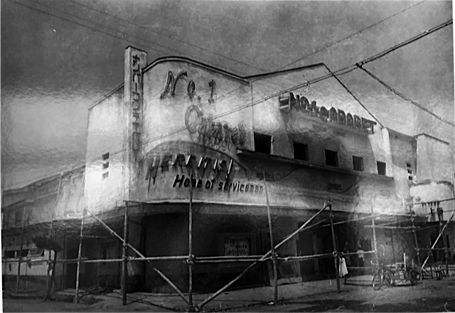 Night club for Amercian servicemen early 1950s.