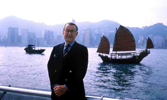 Alan Whicker on his travels in Hong Kong