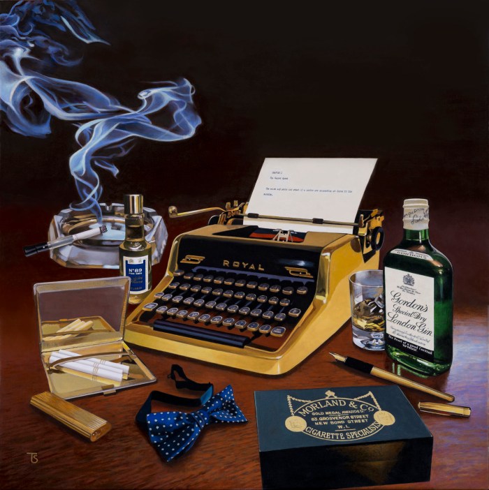 Ian Fleming Still Life by Trevor Scobie