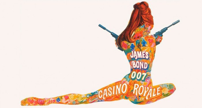 Original 1967 film poster for Casino Royale – Artist: Robert E. McGinnis
